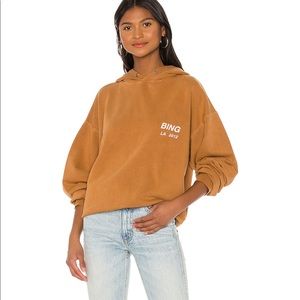 Anine Bing Rowe Hoodie Sweatshirt